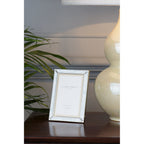 Oakford Photo Frame In Mother Of Pearl Finish 4 x 6 " LA3756183-Q