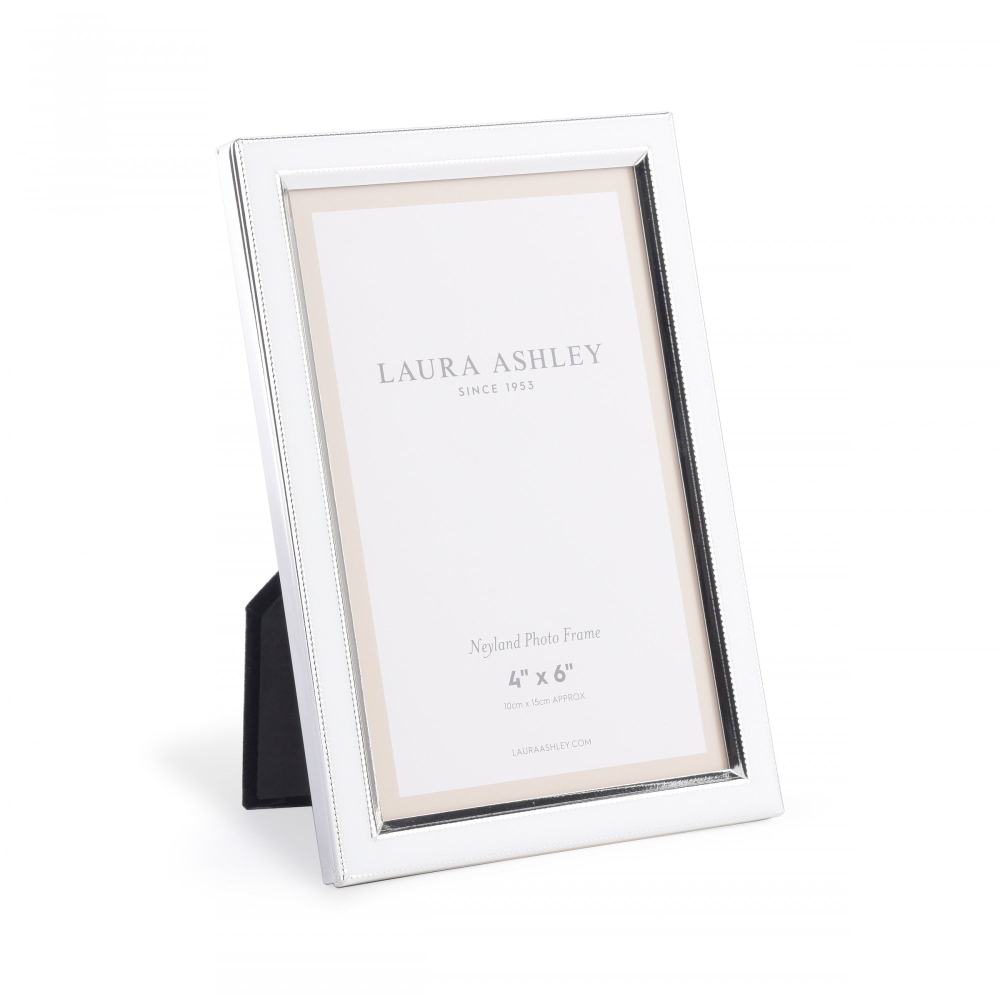 Neyland Photo Frame In White Leather Effect 4 x 6 " LA3756185-Q