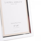 Neyland Photo Frame In White Leather Effect 4 x 6 " LA3756185-Q