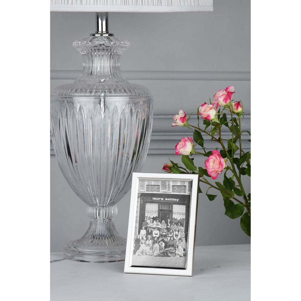 Neyland Photo Frame In White Leather Effect 4 x 6 " LA3756185-Q