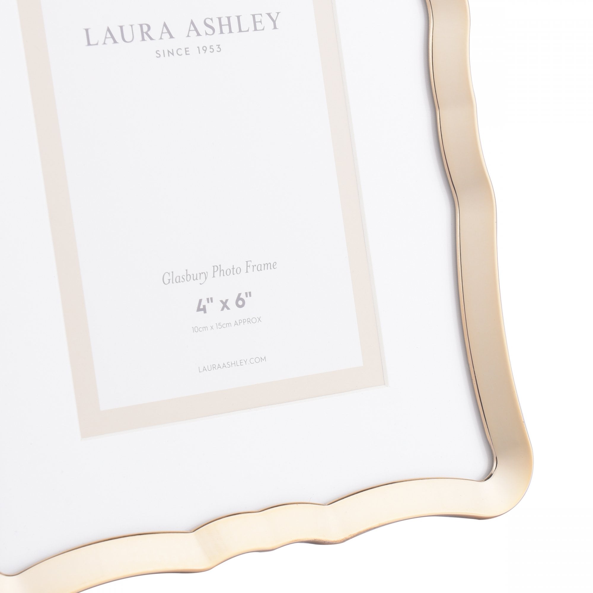 Glasbury Photo Frame In Polished Gold Finish 4 x 6 " LA3756187-Q