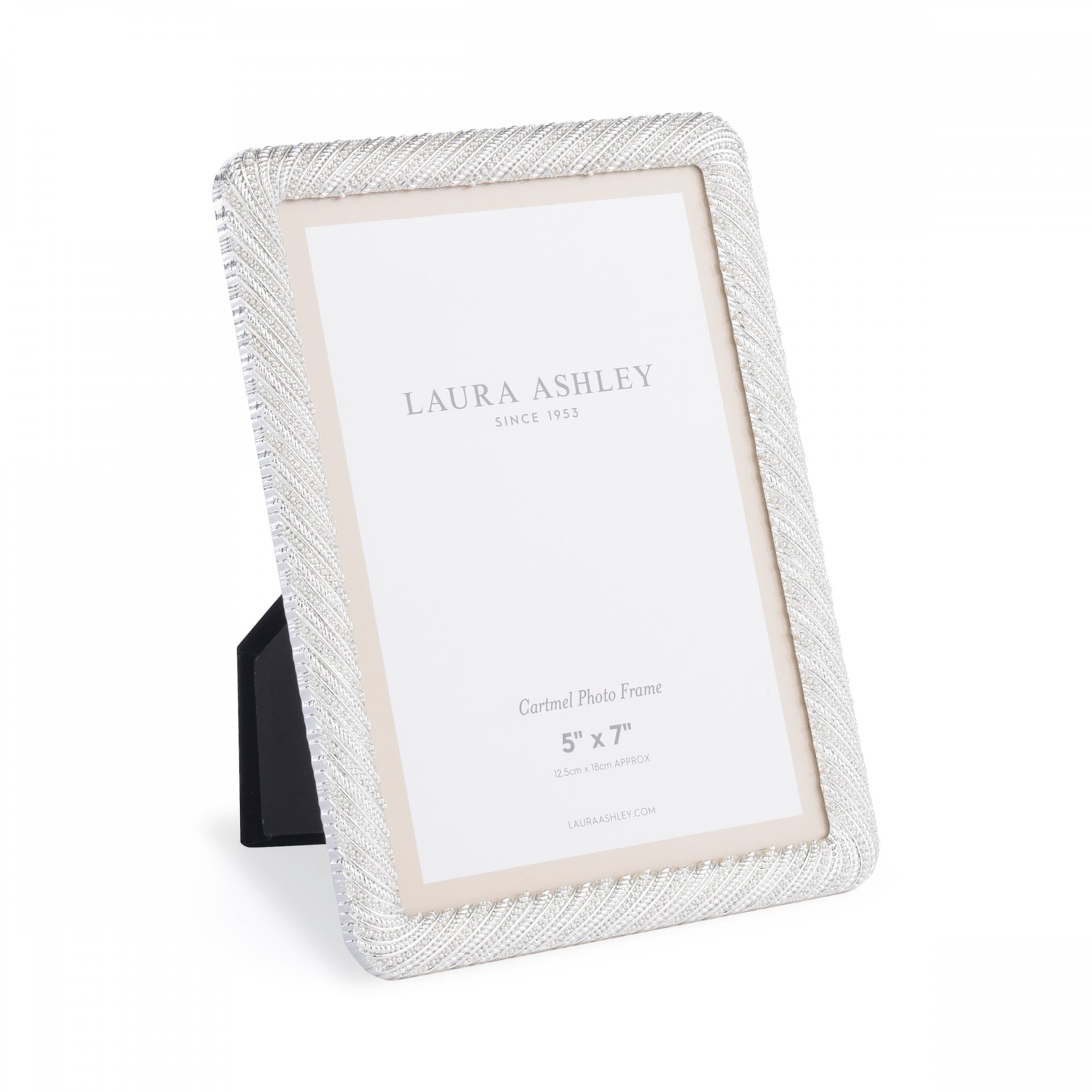 Cartmel Photo Frame In Polished Silver Finish 5 x 7 " LA3756175-Q