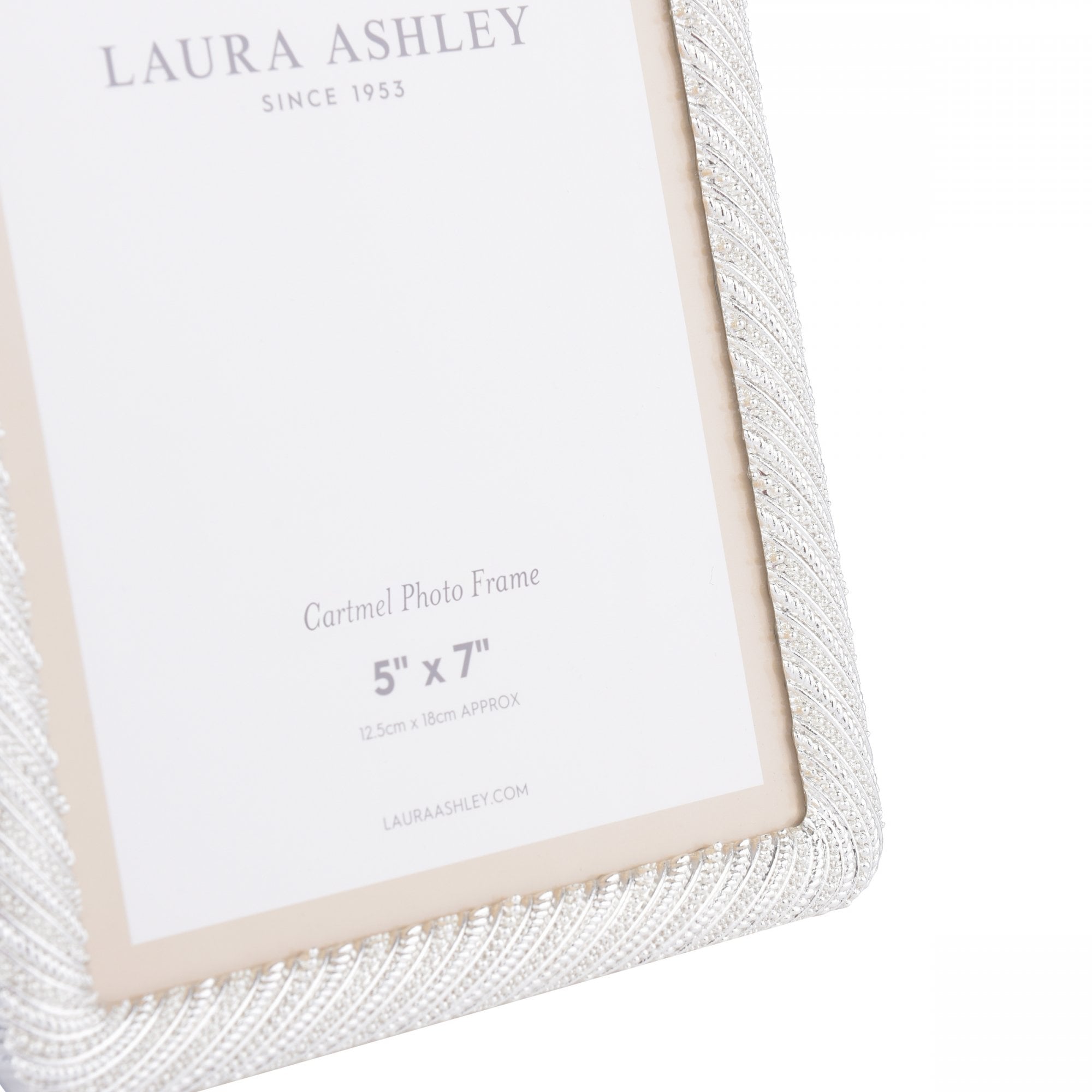 Cartmel Photo Frame In Polished Silver Finish 5 x 7 " LA3756175-Q