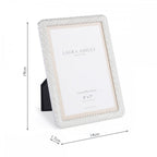 Cartmel Photo Frame In Polished Silver Finish 5 x 7 " LA3756175-Q