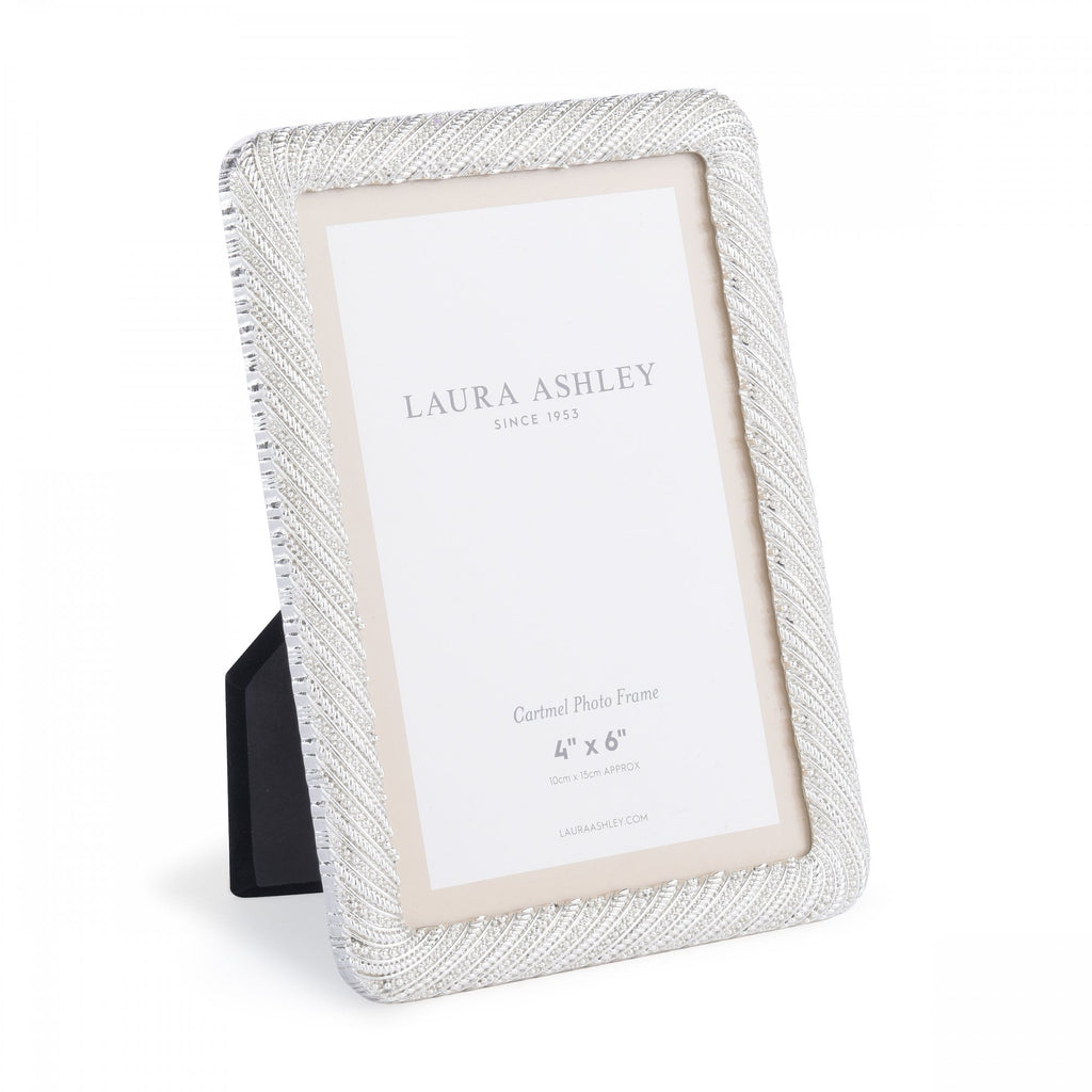 Cartmel Photo Frame In Polished Silver Finish 4 x 6 " LA3756174-Q