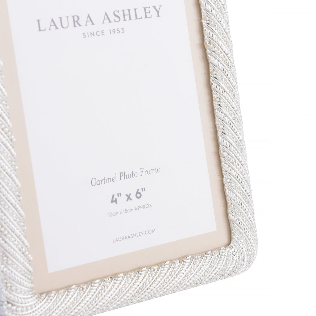 Cartmel Photo Frame In Polished Silver Finish 4 x 6 " LA3756174-Q