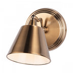 Kempten Traditional Directional Wall Light In Antique Brass Finish KEM0775
