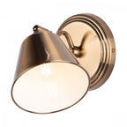Kempten Traditional Directional Wall Light In Antique Brass Finish KEM0775