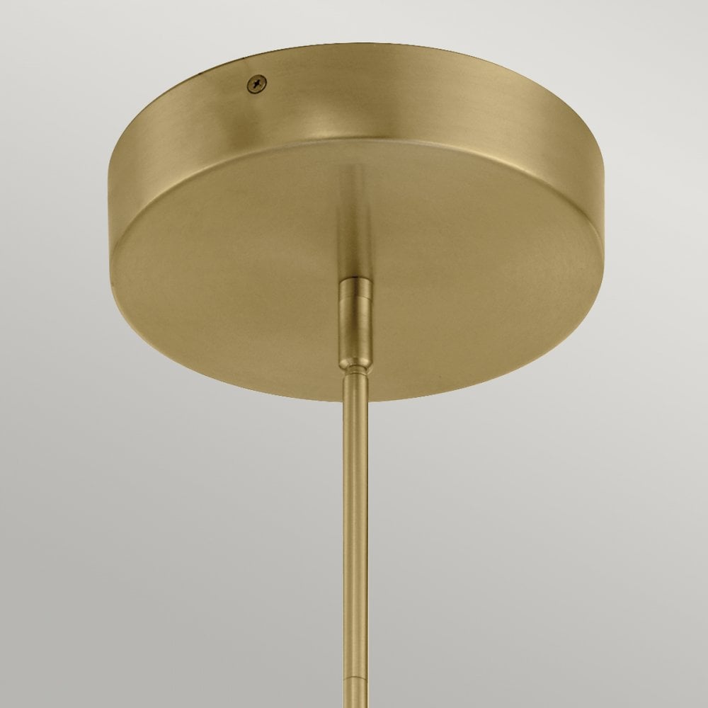 Calters Medium LED Isle Ceiling Pendant In Champagne Gold QN-CALTERS-ISLE-CG