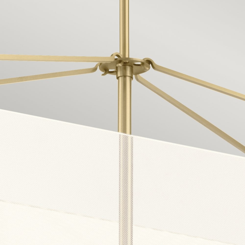 Calters Medium LED Isle Ceiling Pendant In Champagne Gold QN-CALTERS-ISLE-CG