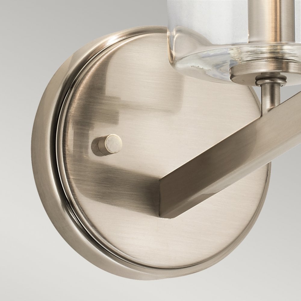 Nye Modern Single Wall Light in Classic Pewter QN-NYE1-CLP
