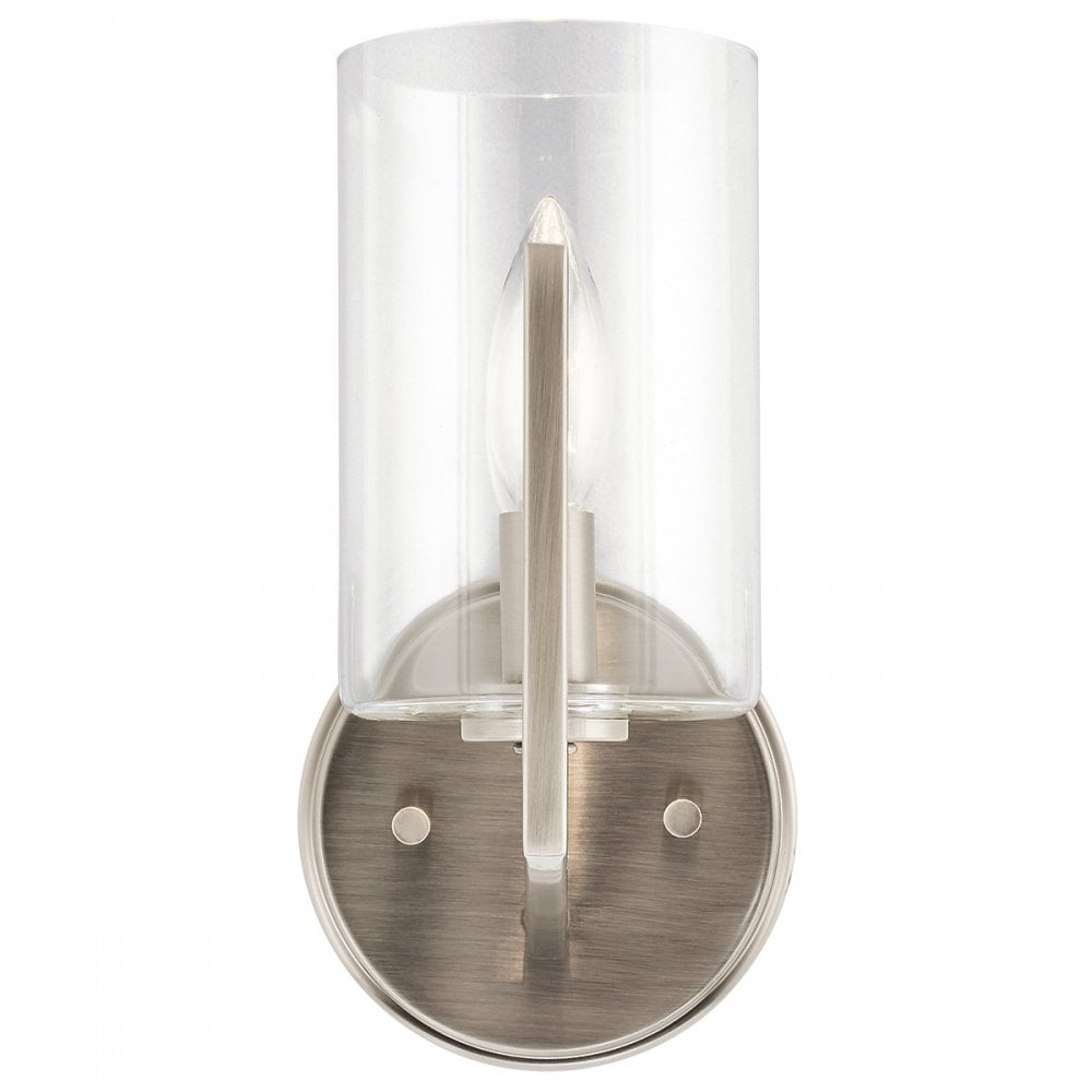 Nye Modern Single Wall Light in Classic Pewter QN-NYE1-CLP
