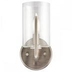 Nye Modern Single Wall Light in Classic Pewter QN-NYE1-CLP