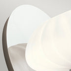 Pim Modern Single Wall Light In Polished Chrome With Opal Glass IP44 QN-PIM1-PC