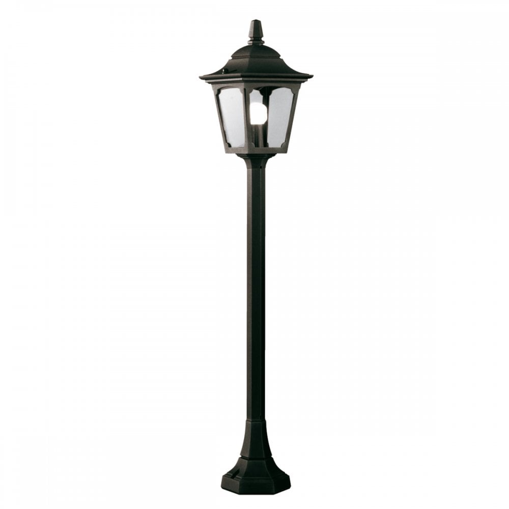 Chapel Classic Outdoor Mini Pillar Lantern In Black Finish IP44 CPM5 BLACK