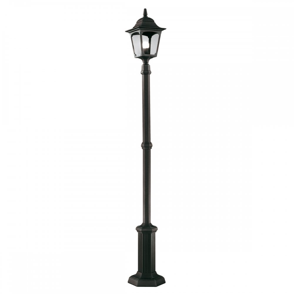 Chapel Classic Outdoor Post Lantern In Black Finish IP44 CP6 BLACK