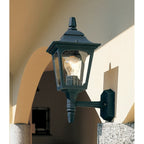 Chapel Outdoor Mini Wall Lantern In Black Finish IP44 CPM1 BLACK