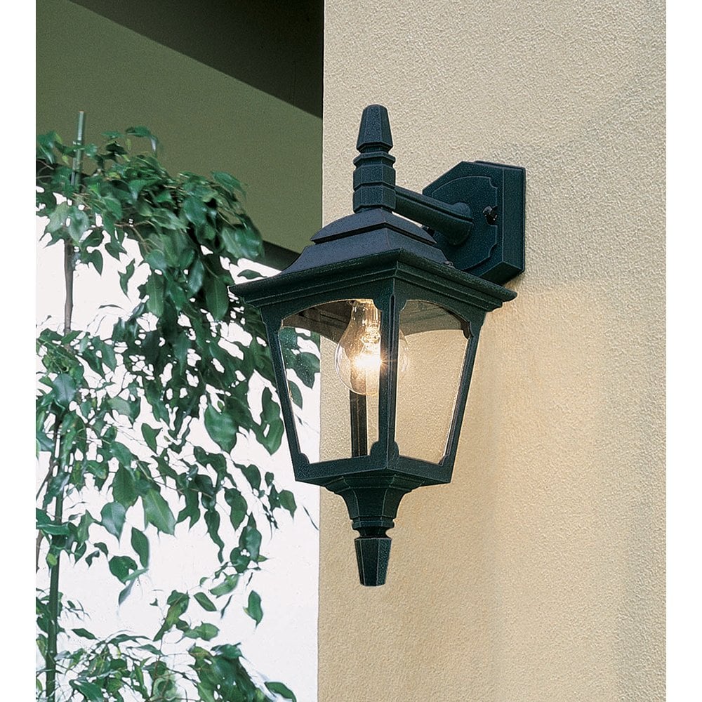 Chapel Outdoor Mini Wall Lantern In Black Finish IP44 CPM2 BLACK