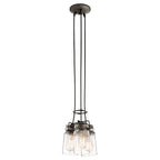 Brinley 3 Light Bronze Vintage Cluster Ceiling Pendant Light KL-BRINLEY3-OZ