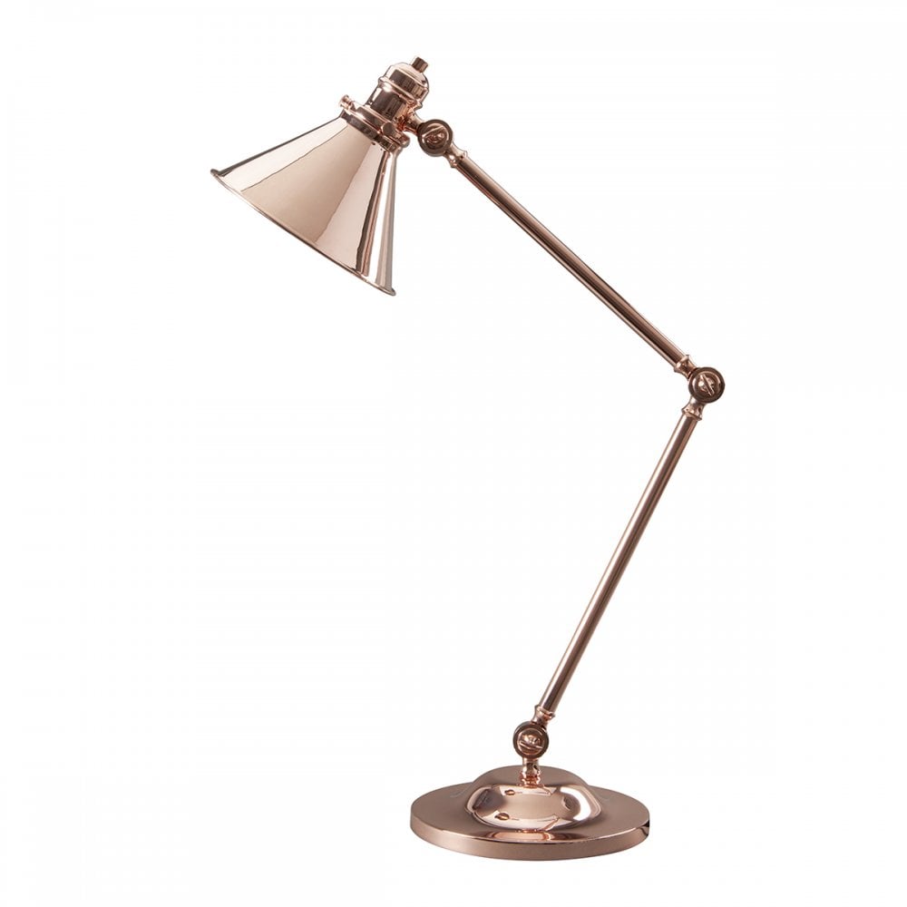 Provence Table Lamp In Polished Copper Finish PV-TL-CPR