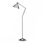 Provence Contemporary Floor Lamp In Polished Nickel Finish PV-FL-PN