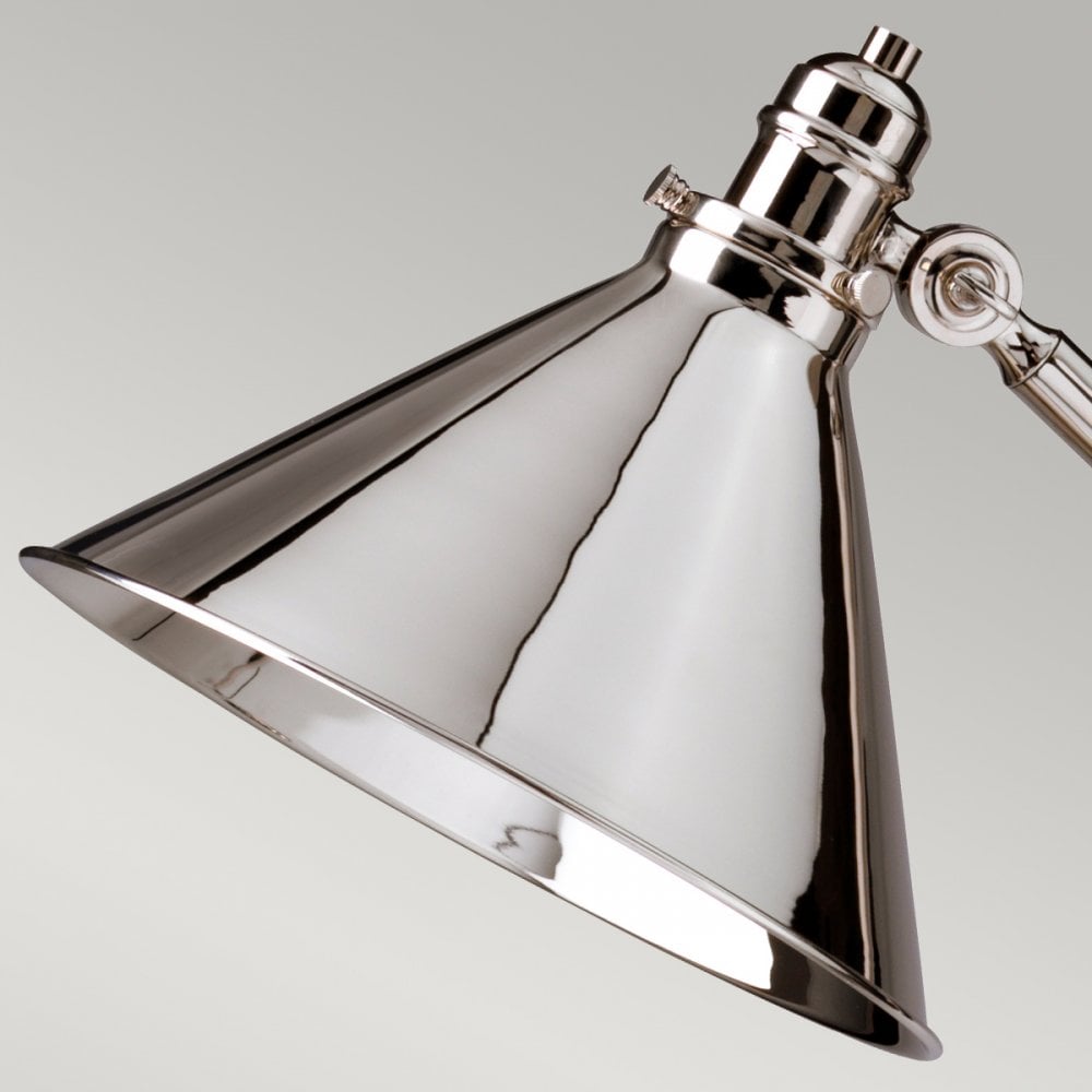 Provence Contemporary Floor Lamp In Polished Nickel Finish PV-FL-PN