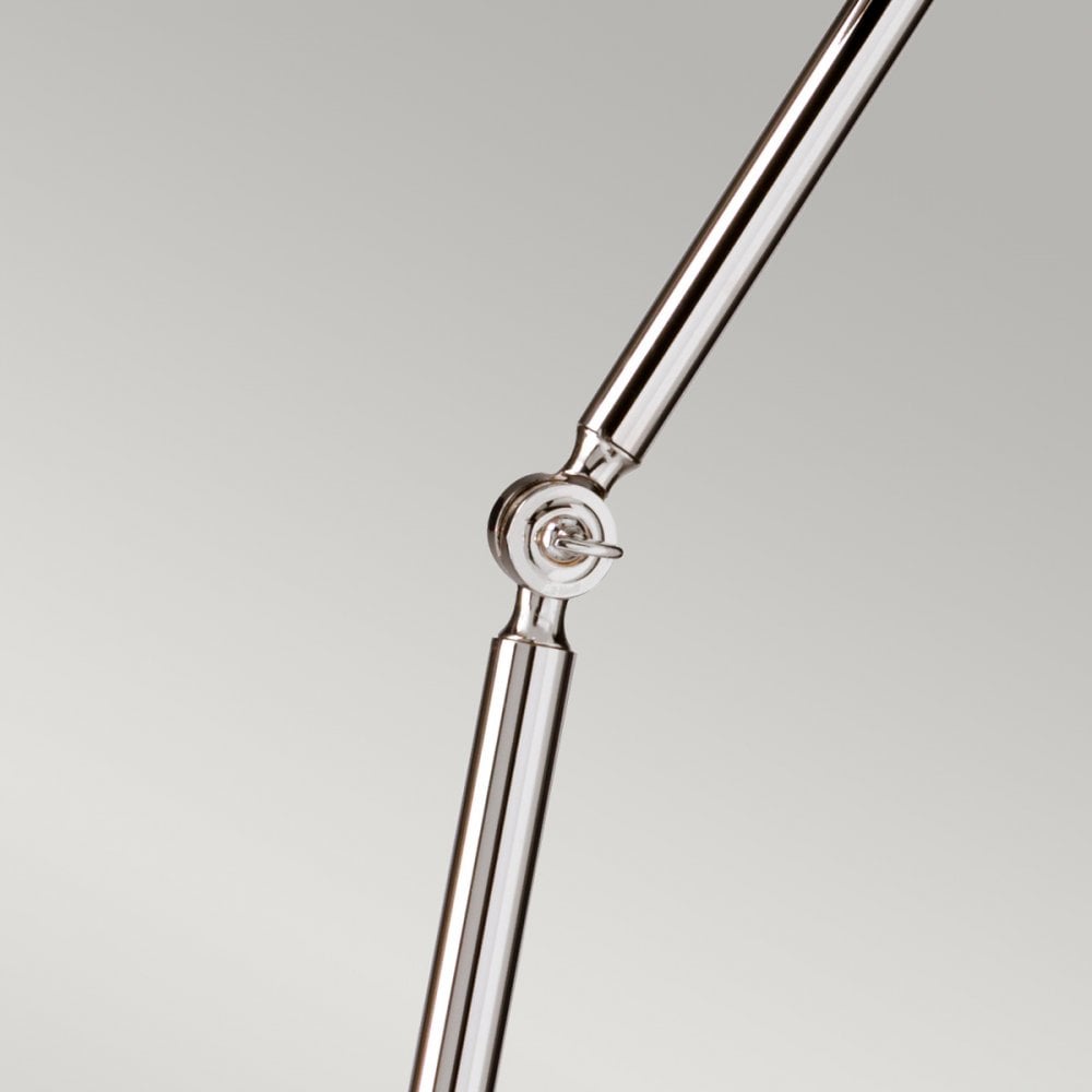 Provence Contemporary Floor Lamp In Polished Nickel Finish PV-FL-PN