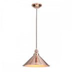 Provence Ceiling Pendant Light In Polished Copper Finish PV-SP-CPR
