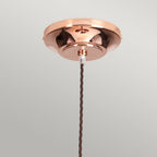 Provence Ceiling Pendant Light In Polished Copper Finish PV-SP-CPR