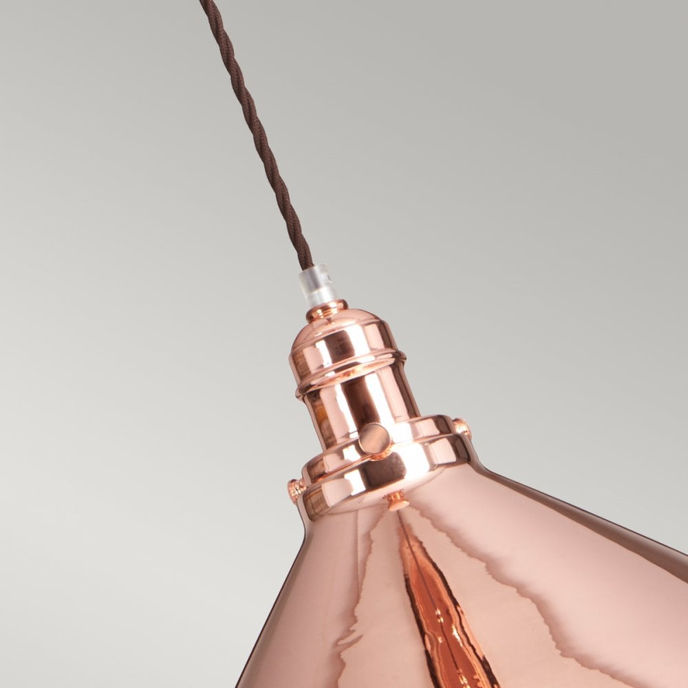 Provence Ceiling Pendant Light In Polished Copper Finish PV-SP-CPR