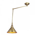Provence Wall Light / Pendant In Aged Brass Finish PV-GWP-AB