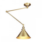 Provence Wall Light / Pendant In Aged Brass Finish PV-GWP-AB