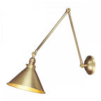 Provence Wall Light / Pendant In Aged Brass Finish PV-GWP-AB