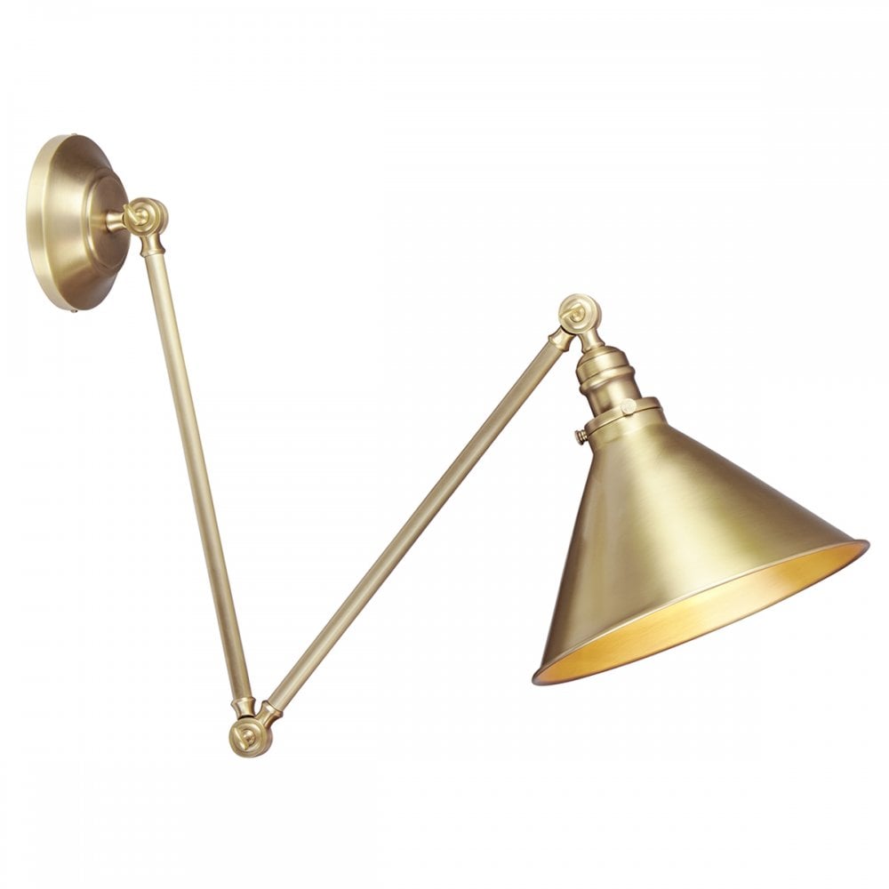 Provence Wall Light / Pendant In Aged Brass Finish PV-GWP-AB