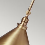 Provence Wall Light / Pendant In Aged Brass Finish PV-GWP-AB