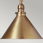 Provence Wall Light / Pendant In Aged Brass Finish PV-GWP-AB