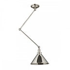 Provence Wall Pendant Light In Polished Nickel Finish PV-GWP-PN