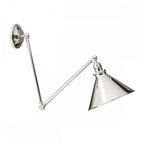 Provence Wall Pendant Light In Polished Nickel Finish PV-GWP-PN