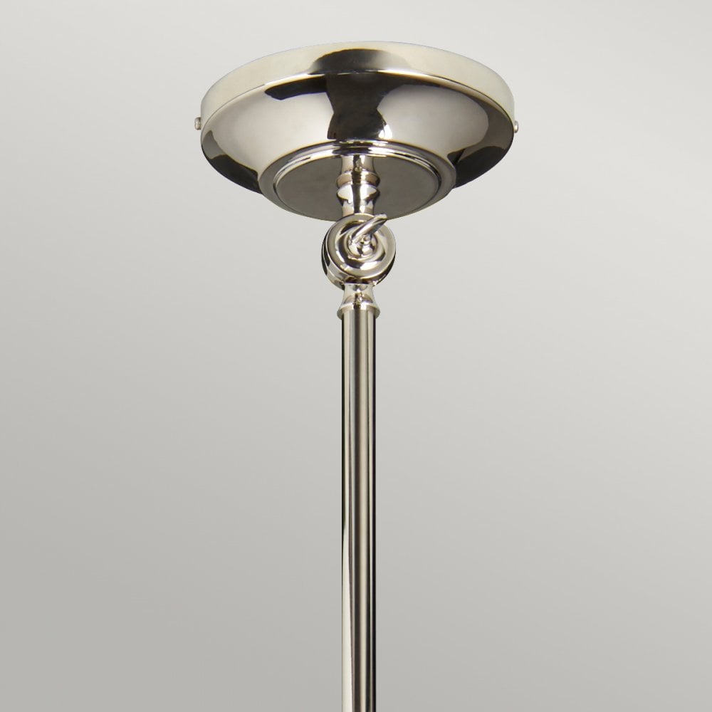 Provence Wall Pendant Light In Polished Nickel Finish PV-GWP-PN