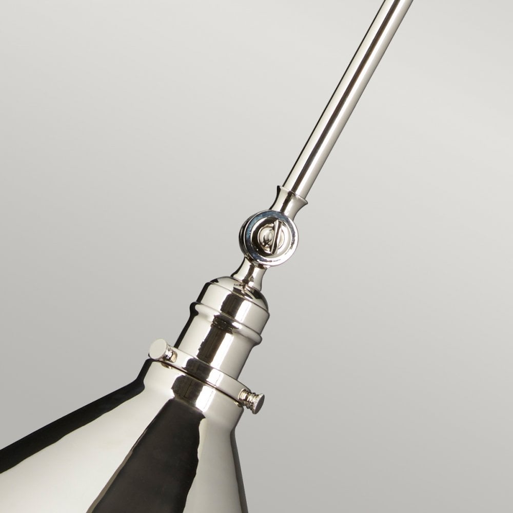 Provence Wall Pendant Light In Polished Nickel Finish PV-GWP-PN