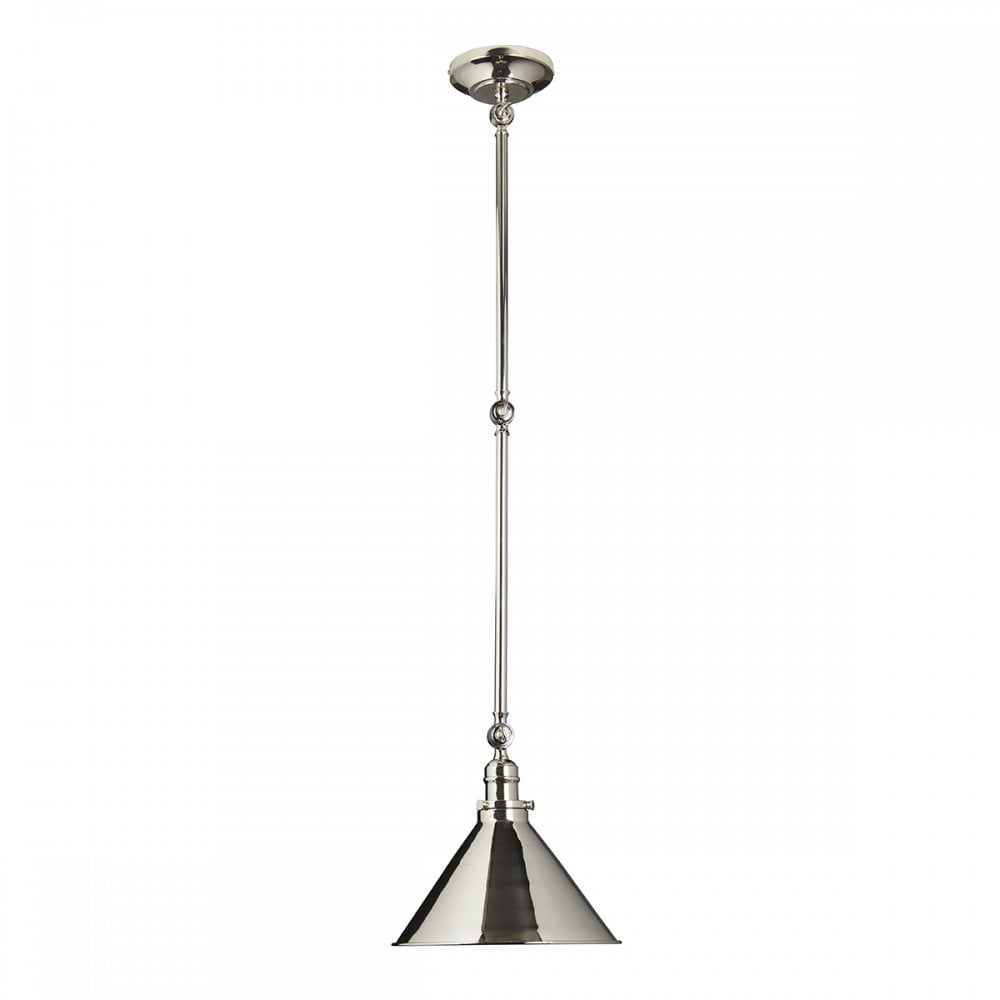 Provence Wall Pendant Light In Polished Nickel Finish PV-GWP-PN