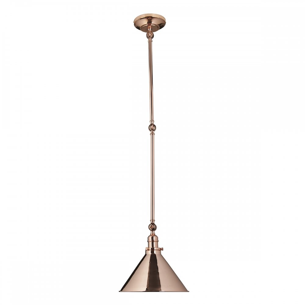 Provence Wall Pendant Light In Polished Copper Finish PV-GWP-CPR