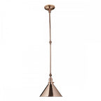 Provence Wall Pendant Light In Polished Copper Finish PV-GWP-CPR