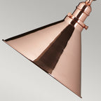 Provence Wall Pendant Light In Polished Copper Finish PV-GWP-CPR