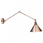 Provence Wall Pendant Light In Polished Copper Finish PV-GWP-CPR