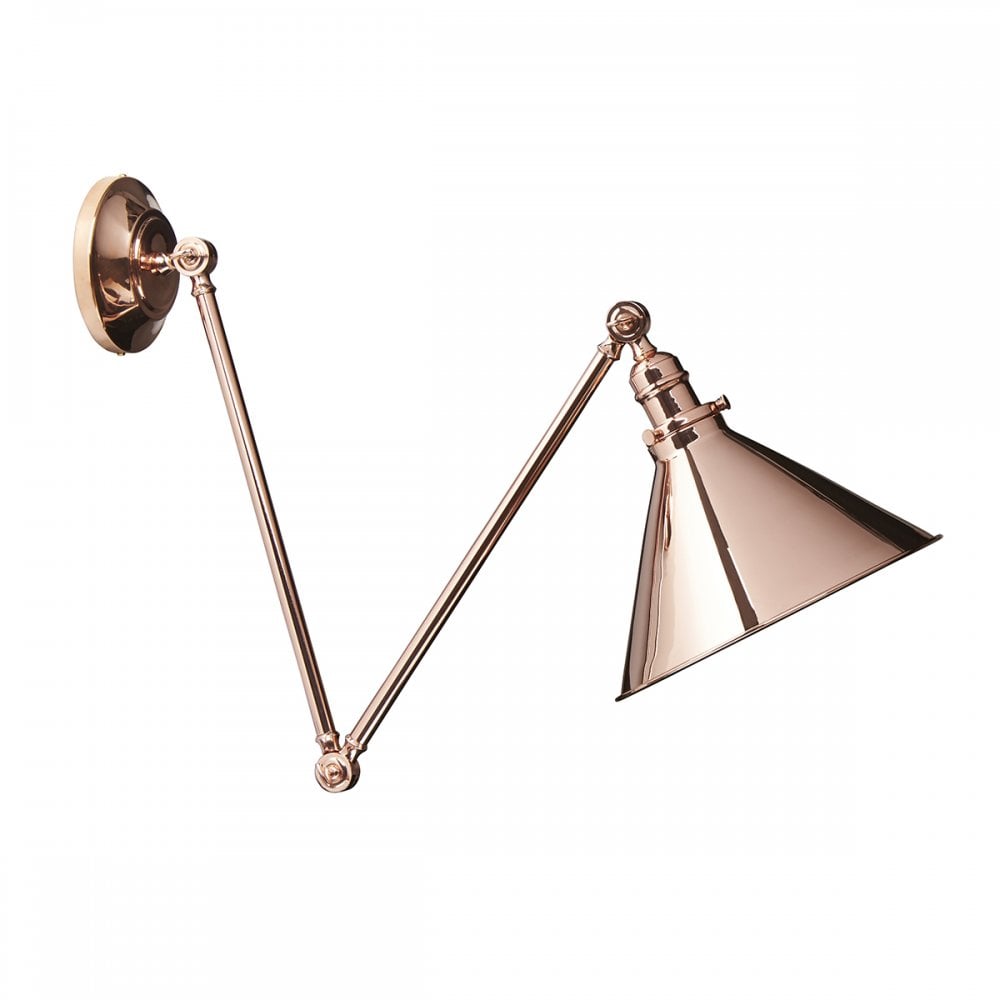 Provence Wall Pendant Light In Polished Copper Finish PV-GWP-CPR