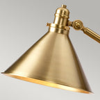 Provence French Style Floor Lamp in Aged Brass PV-FL-AB