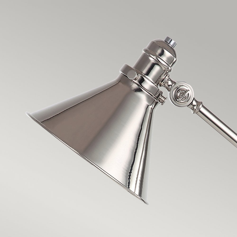 Provence French Style Table Lamp in Polished Nickel PV-TL-PN
