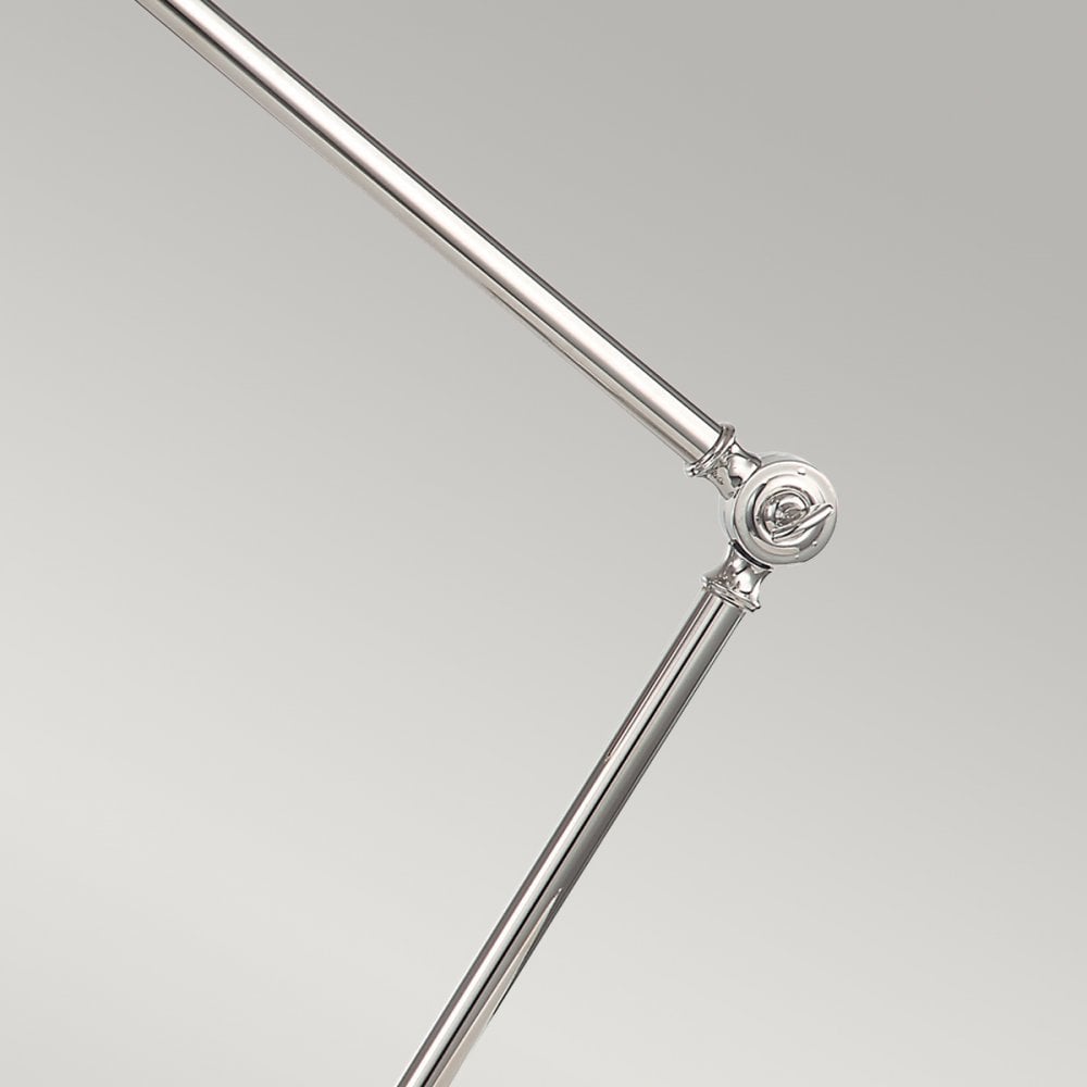 Provence French Style Table Lamp in Polished Nickel PV-TL-PN