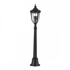 English Bridle Outdoor Medium Bollard Lantern In Black Finish FE-EB4-M-BLK